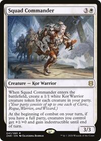 Squad Commander, Zendikar Rising