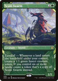 Scute Swarm (Showcase), Zendikar Rising