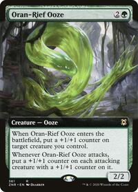 Oran-Rief Ooze (Extended Art), Zendikar Rising