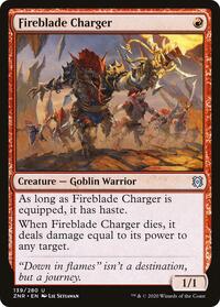 Fireblade Charger, Zendikar Rising