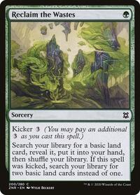 Reclaim the Wastes, Zendikar Rising