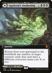 Agadeem's Awakening (Extended Art), Zendikar Rising