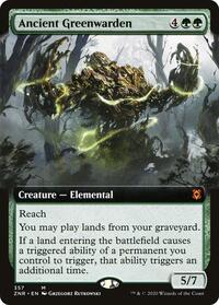Ancient Greenwarden (Extended Art), Zendikar Rising