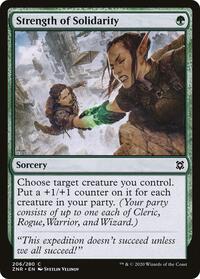 Strength of Solidarity, Zendikar Rising