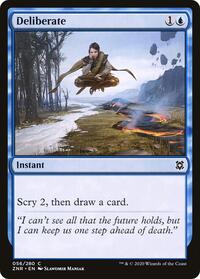 Deliberate, Zendikar Rising