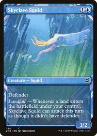 Skyclave Squid (Showcase), Zendikar Rising
