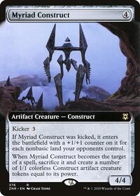 Myriad Construct (Extended Art), Zendikar Rising