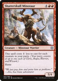 Shatterskull Minotaur, Zendikar Rising