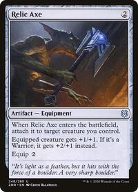 Relic Axe, Zendikar Rising
