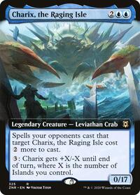 Charix, the Raging Isle (Extended Art), Zendikar Rising