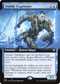 Nimble Trapfinder (Extended Art), Zendikar Rising