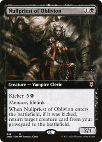 Nullpriest of Oblivion (Extended Art), Zendikar Rising