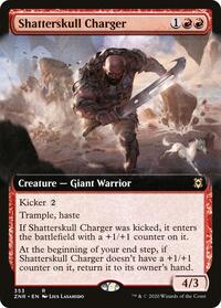 Shatterskull Charger (Extended Art), Zendikar Rising