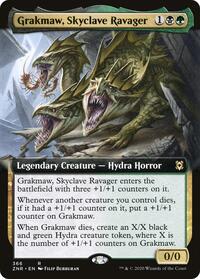 Grakmaw, Skyclave Ravager (Extended Art), Zendikar Rising