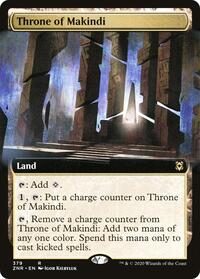 Throne of Makindi (Extended Art), Zendikar Rising