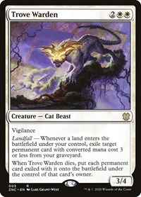 Trove Warden, Commander: Zendikar Rising