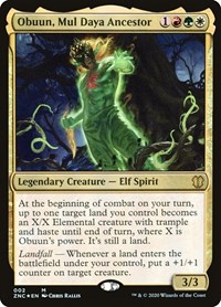 Obuun, Mul Daya Ancestor, Commander: Zendikar Rising
