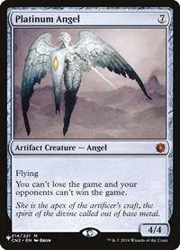 Platinum Angel, The List Reprints