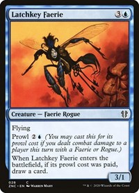 Latchkey Faerie, Commander: Zendikar Rising