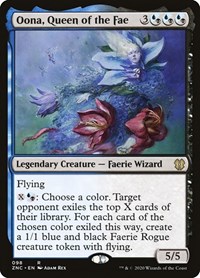 Oona, Queen of the Fae, Commander: Zendikar Rising