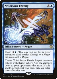Notorious Throng, Commander: Zendikar Rising