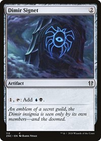 Dimir Signet, Commander: Zendikar Rising