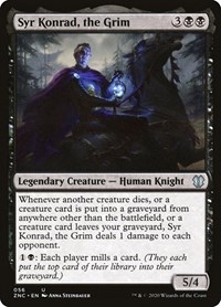 Syr Konrad, the Grim, Commander: Zendikar Rising