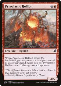 Pyroclastic Hellion, Zendikar Rising