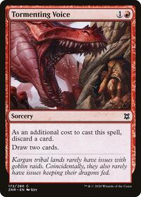 Tormenting Voice, Zendikar Rising