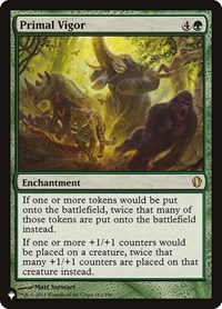 Primal Vigor, The List Reprints