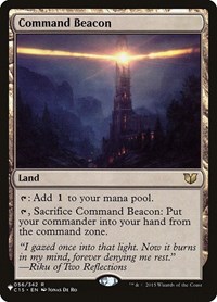 Command Beacon, The List Reprints