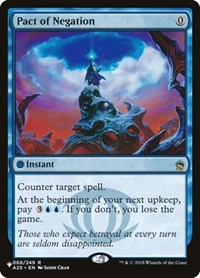 Pact of Negation, The List Reprints