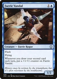 Faerie Vandal, Commander: Zendikar Rising