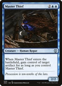 Master Thief, Commander: Zendikar Rising