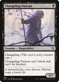 Changeling Outcast, Commander: Zendikar Rising