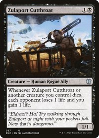 Zulaport Cutthroat, Commander: Zendikar Rising