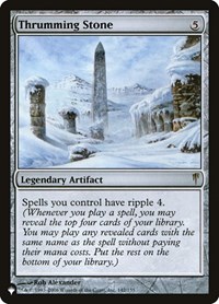 Thrumming Stone, The List Reprints