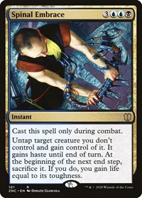 Spinal Embrace, Commander: Zendikar Rising
