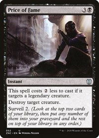 Price of Fame, Commander: Zendikar Rising