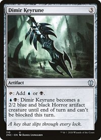 Dimir Keyrune, Commander: Zendikar Rising