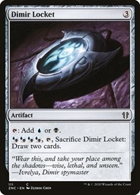 Dimir Locket, Commander: Zendikar Rising