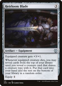 Heirloom Blade, Commander: Zendikar Rising