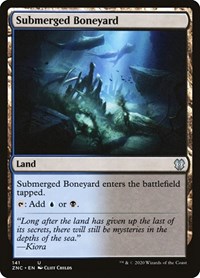 Submerged Boneyard, Commander: Zendikar Rising