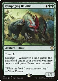 Rampaging Baloths, Commander: Zendikar Rising