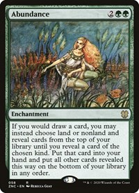 Abundance, Commander: Zendikar Rising