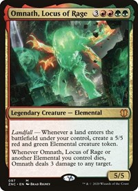Omnath, Locus of Rage, Commander: Zendikar Rising
