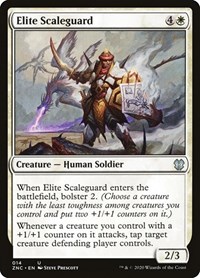 Elite Scaleguard, Commander: Zendikar Rising