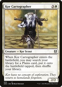 Kor Cartographer, Commander: Zendikar Rising