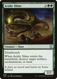 Acidic Slime, Commander: Zendikar Rising