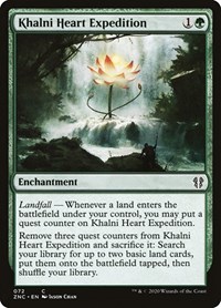 Khalni Heart Expedition, Commander: Zendikar Rising